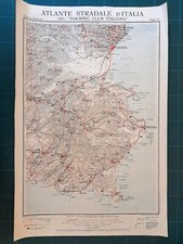 Carta geografica antica usato  Lecco