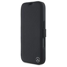 Étui pour Téléphone Portable Type Portefeuille IPHONE 16 Pro Mercedes Cuir Noir na sprzedaż  Wysyłka do Poland