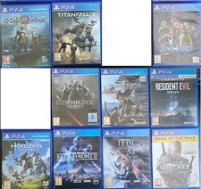 Jogos de PS4 - Titanfall 2, Resident Evil 7, Jump Force, The Witcher 3, Battlefront comprar usado  Enviando para Brazil