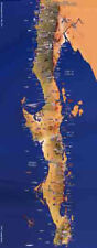 Poster map baja for sale  La Mesa