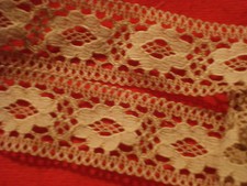 Dentelle ancienne fleurs d'occasion  La Rochelle