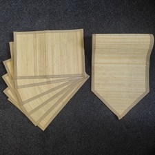 Bamboo placemats table for sale  FALKIRK