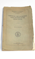 Commercial  and government radio stations 1923 segunda mano  Embacar hacia Mexico