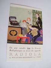 Pubblicità radio radiola usato  Asti