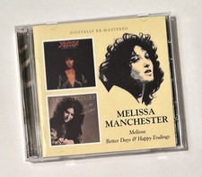 Melissa Manchester Melissa Better Days And Happy Endings 2 CD Set 2 on 1 Import comprar usado  Enviando para Brazil