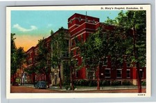 Cartão postal antigo Kankakee IL, St Mary's Hospital, Illinois, usado comprar usado  Enviando para Brazil