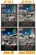 Poster paso coldplay for sale  Coalinga