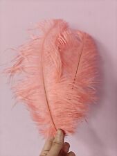 Peach coral ostrich for sale  SLOUGH