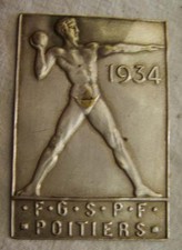 Bg408 insigne fgspf d'occasion  Le Beausset