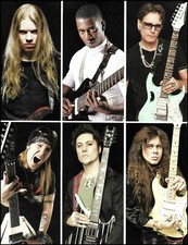 Foto pin-up Jeff Loomis Steve Vai Yngwie Malmsteen Synyster Gates Alexi Laiho comprar usado  Enviando para Brazil