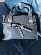 Fossil grey leather for sale  HALIFAX