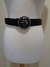 Jaeger black leather for sale  CHRISTCHURCH