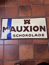 Mauxion schokolade emailschild gebraucht kaufen  Gladenbach