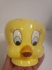 Caneca de Café Vintage TWEETY BIRD LOONEY TUNES 1989 Warner Bros Applause comprar usado Caneca de Café Vintage TWEETY BIRD LOONEY TUNES 1989 Warner Bros Applause comprar usado  Enviando para Brazil