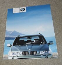 Bmw brochure 2002 for sale  FAREHAM