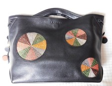 Radley black leather for sale  LEEDS