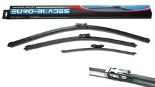 Conjunto de limpador dianteiro e traseiro Euro-Blades para VW Atlas Cross Sport 26 + 22 + 14 comprar usado  Enviando para Brazil
