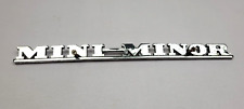 Mini minor chrome for sale Mini minor chrome for sale  HYDE