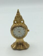 Miniature brass clock for sale  BILLERICAY