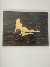 Wandbild handgemalt cm gebraucht kaufen  Jarplund-Weding