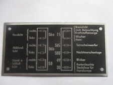 Typenschild s39 schild gebraucht kaufen  Deutschland
