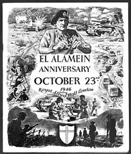 Vintage alamein programme for sale  BARNET