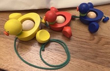 Wooden pull along for sale  SKEGNESS