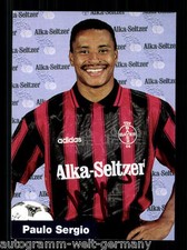 Paulo Sergio Autogrammkarte Bayer Leverkusen 1995-96 Original Signiert+A 67895 comprar usado Paulo Sergio Autogrammkarte Bayer Leverkusen 1995-96 Original Signiert+A 67895 comprar usado  Enviando para Brazil