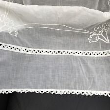 Antique white muslin for sale  STRANRAER