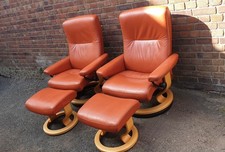 Ekornes stressless leather for sale  GREAT YARMOUTH