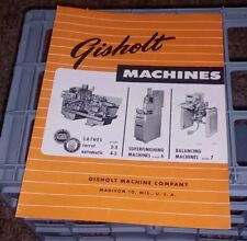 Gisholt machine company for sale  Toledo