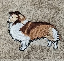 Sheltie embroidered piece for sale  Golden Valley