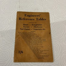 Engineers reference tables for sale  WATERLOOVILLE