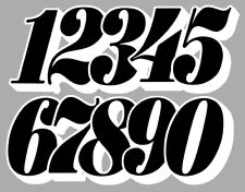 Sticker numero course d'occasion  Châtillon