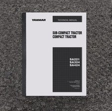 Yanmar SA221 SA324 SA424 Trator Compacto Loja Serviço Manual Técnico de Reparo comprar usado  Enviando para Brazil