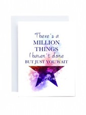 Hamilton quote 5x7 for sale  WALSALL