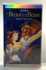 Vintage Disney VHS: 1991 BEAUTY & THE BEAST - Edição Especial - Edição Platina comprar usado  Enviando para Brazil