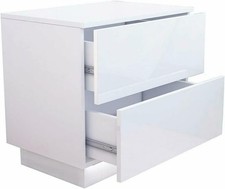 Stolik nocny z oświetleniem LED 70 x 50,5 x 17,5 cm TOWAR B na sprzedaż  PL