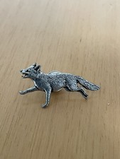 Running fox pin for sale  ROWLEY REGIS