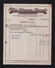 Chemnitz rechnung 1932 gebraucht kaufen  Leipzig