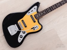 2024 Fender Traditional II 60s Jaguar preto com protetor dourado, Ishibashi FSR, Japão, usado comprar usado  Enviando para Brazil