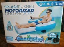 ESPREGUIÇADEIRA DE PISCINA MOTORIZADA POOL CANDY SPLASH RUNNER 66watt motores duplos comprar usado  Enviando para Brazil
