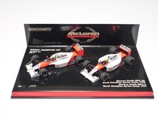 Usado, MINICHAMPS 1:43 McLAREN MP4/5B, MP4/6 A. SENNA WORLD CHAMPIONS SET 3 "Marlboro" comprar usado  Enviando para Brazil