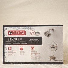 Banheira e chuveiro Delta Becker 144891-SP acabamento em níquel escovado comprar usado Banheira e chuveiro Delta Becker 144891-SP acabamento em níquel escovado comprar usado  Enviando para Brazil