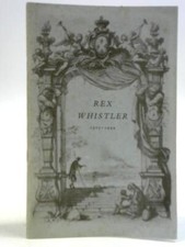 Rex whistler memorial for sale  UK