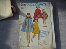 Vintage simplicity childs for sale  LINCOLN