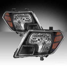Conjunto de faróis Nissan Frontier preto 2009-2020 conjunto esquerda+direita comprar usado  Enviando para Brazil