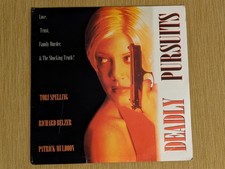 Deadly Pursuits (1996) [AS1015] Indonesia Laserdisc LD Tori Spelling - NOT A DVD comprar usado  Enviando para Brazil