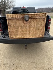 Antique wicker trunk for sale  Wautoma