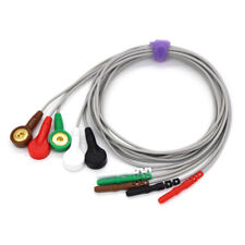 Cabo ECG Holter 5 derivações ECG fio de encaixe para monitor TLC9803/5007 comprar usado  Enviando para Brazil